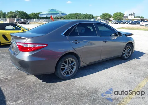 2015 Toyota Camry Se from USA, damaged, VIN 4T1BF1FK8FU104805